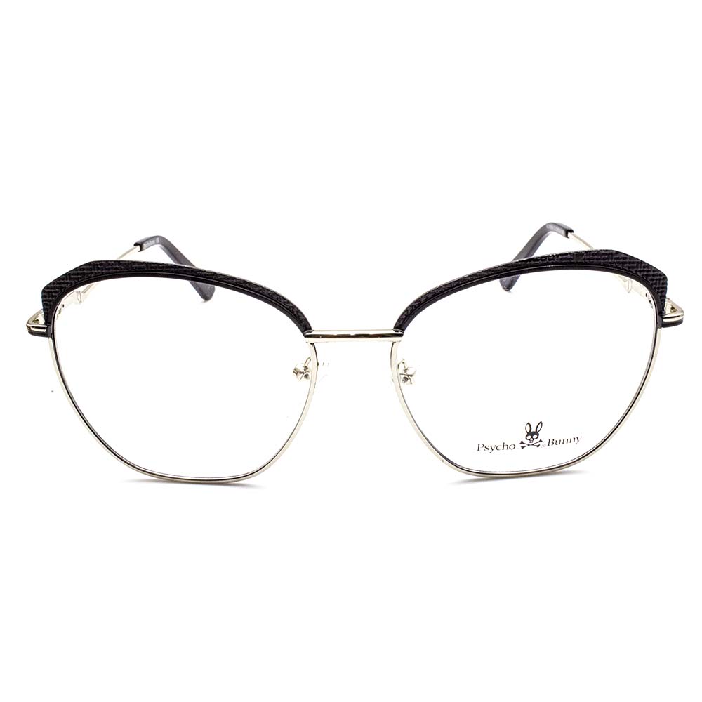 Lunettes de vue femme PSYCHO BUNNY GLF5099 - Argent/Noir