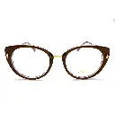 Lunettes de vue TOM FORD TF5815 – Marron/Doré