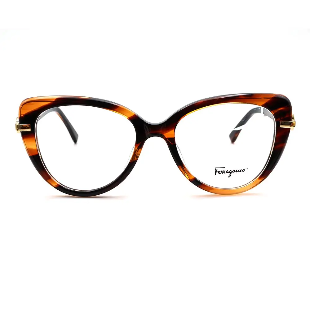 Lunettes de vue femme Ferragamo SF-2904 - Marron