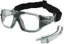 Lunettes de sport avec cadre de protection et branches interchangeables 