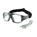 Lunettes de sport avec cadre de protection et branches interchangeables 