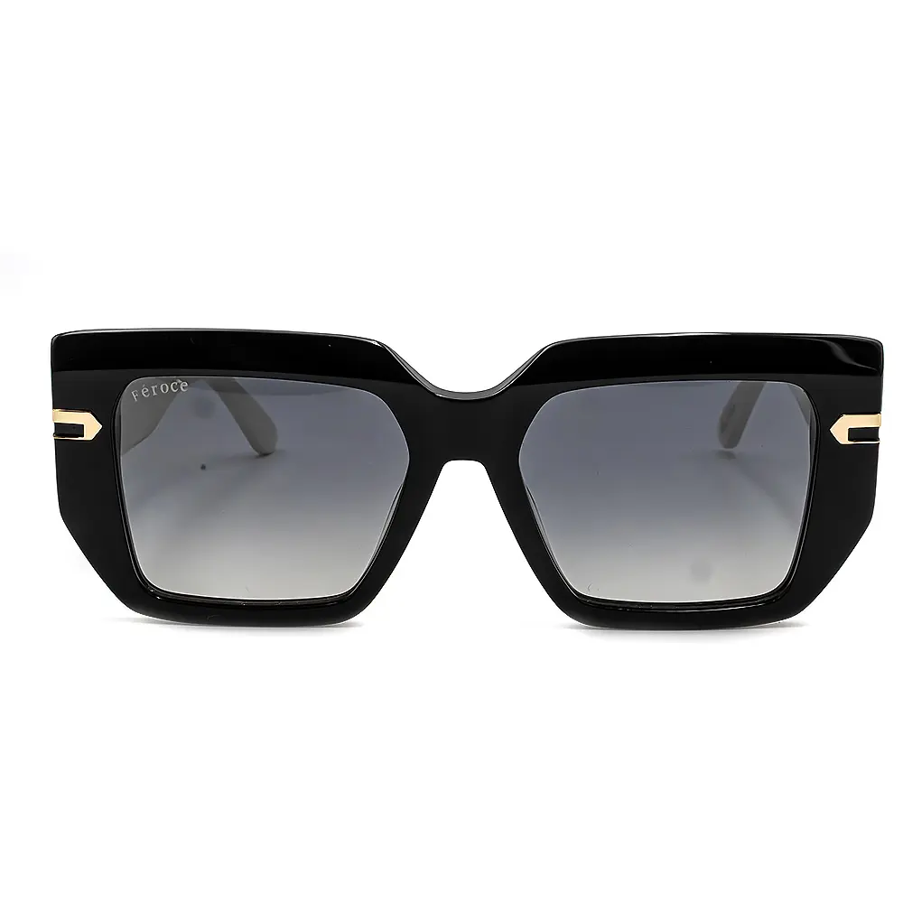 Lunettes de soleil Féroce – Noir/Blanc