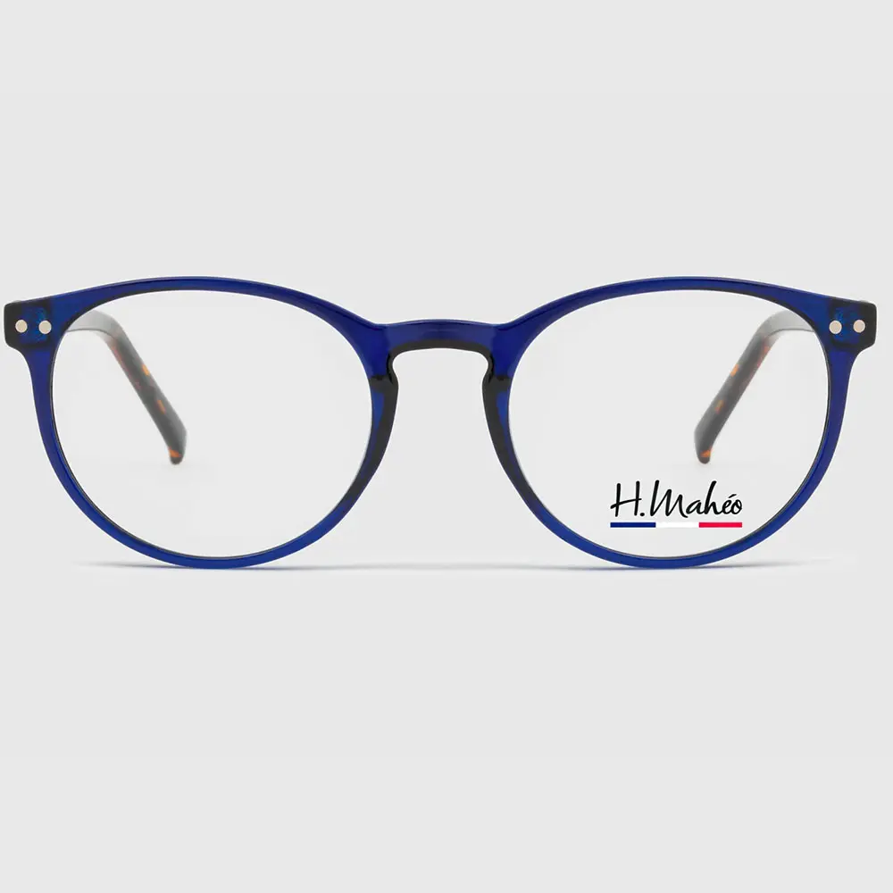 Lunettes de vue H.MAHEO HM181 C3 - Bleu/Marron