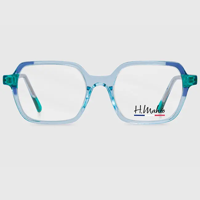 Lunettes de vue H.MAHEO HM890 C1 - Vert Transparent