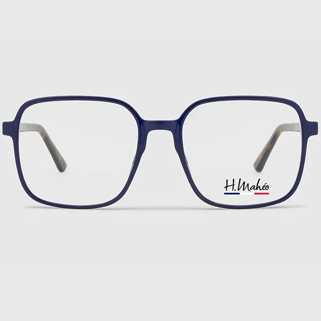 Lunettes de vue H.MAHEO HM193 C1 - Bleu/Marron