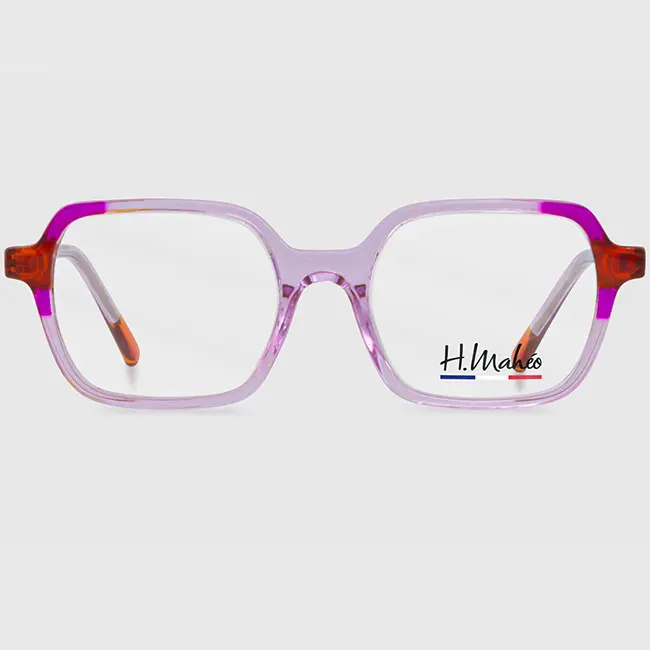Lunettes de vue H.MAHEO HM890 C2 - RoseTransparent