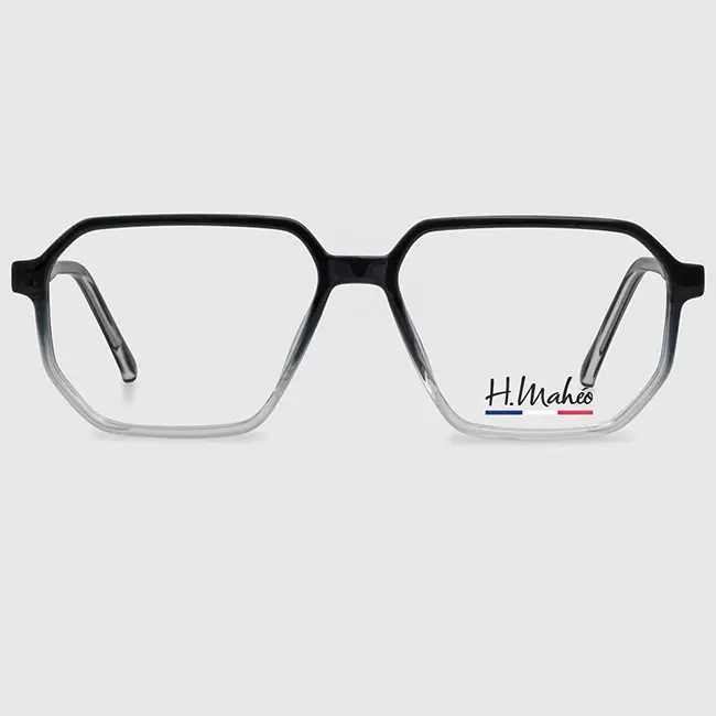Lunettes de vue H.MAHEO HM655 C2 - Noir/Transparent