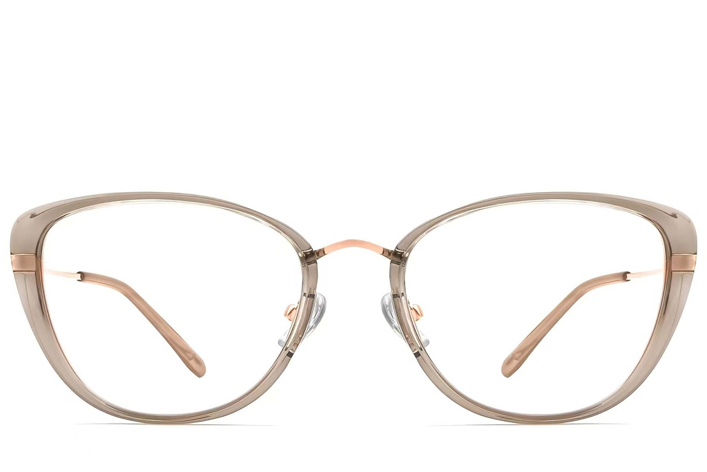 Lunettes de vue  papillon marron TR90