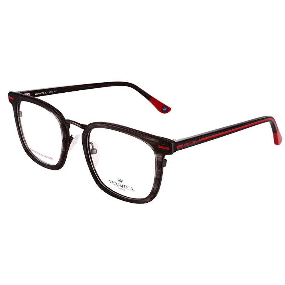 Lunettes de vue VA40149 C02 VICOMTE A RUTHENIUM FONCE SATINE + GRIS