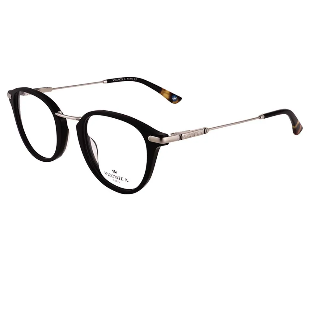 Lunettes de vue VA47123C01 VICOMTEA OPT- VIEIL ARGENT+NOIR