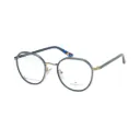 Lunettes de vue VICOMTE A VA47147C01 OR GRIFFE BRILLANT+BLEU