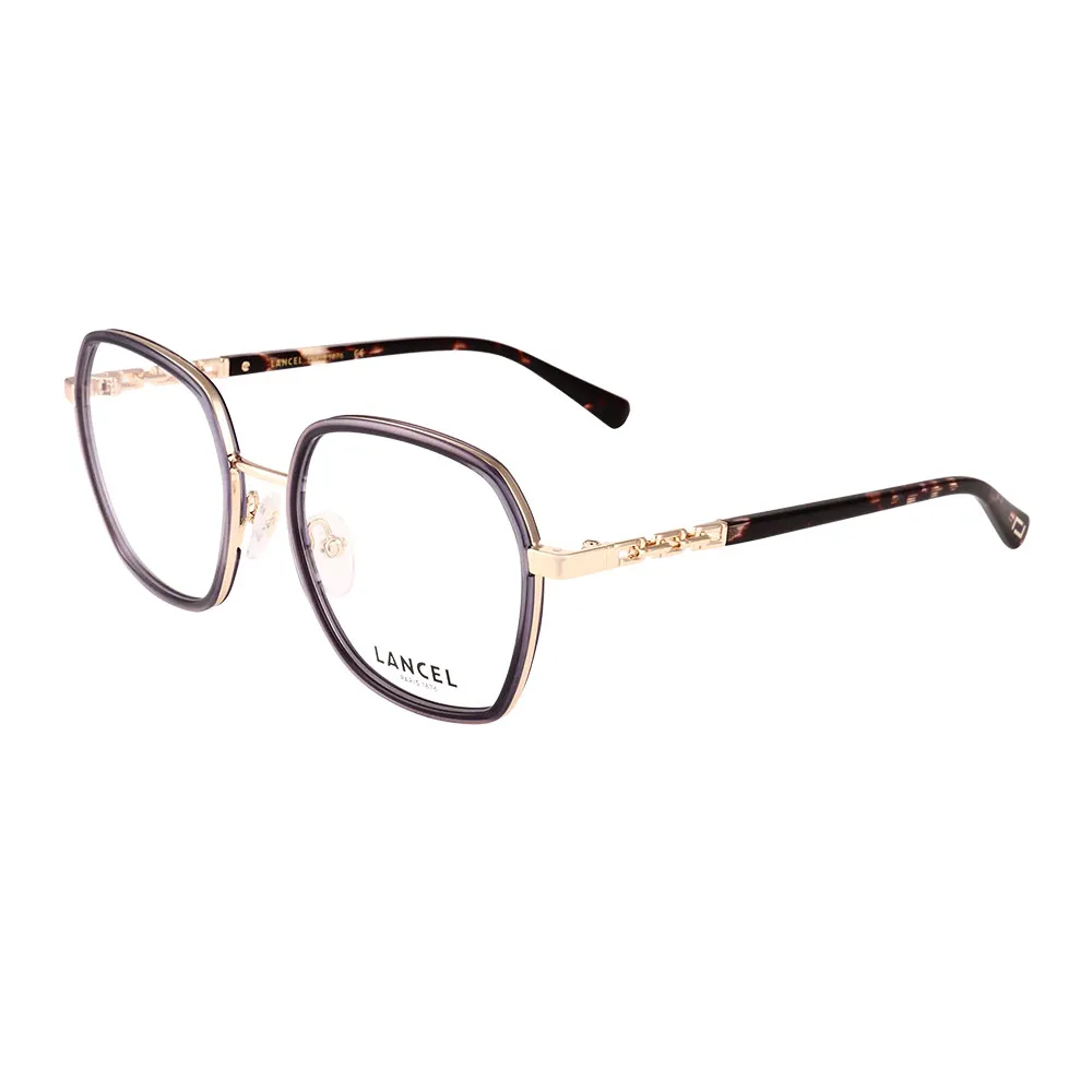 Lunettes de vue LANCEL LA90104 C03 OR BRILLANT+BLEU PETROLE