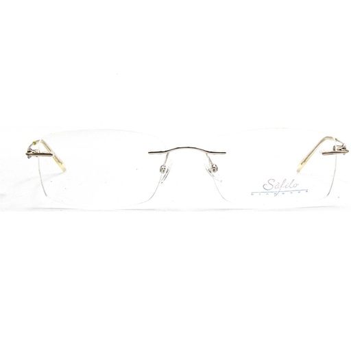 [SAD 008 YB7 54-17-135-] Lunettes de vue SAFILO SAD 008 YB7 54-17-135 - Argent