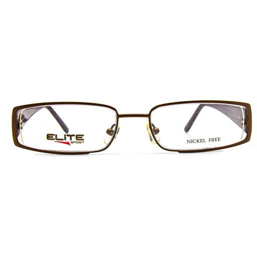 [E - G/K G739 001 52-18-140] Lunettes de vue E - G/K G739 001 52-18-140- Brun