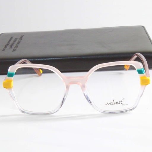 [BL-2814 C2 51-18-140] Lunettes de vue Walnut BL-2814 C2 51-18-140 - Rose transparent