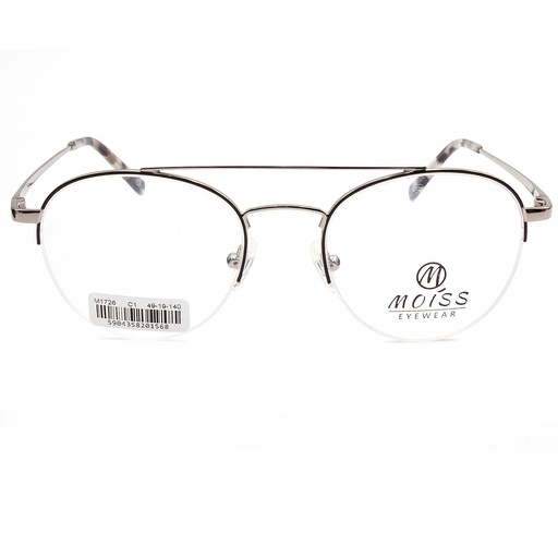[M1726 C1 49-19-140] Lunettes de vue M1726 C1 49-19-140 - Argent/Multicolore
