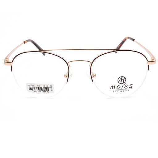[M1726 C3 49-19-140] Lunettes de vue M1726 C3 49-19-140 - Or/Multicolore