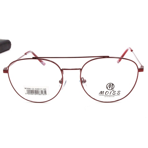 [M1690 C3 53-17-140] Lunettes de vue M1690 C3 53-17-140 - Rouge