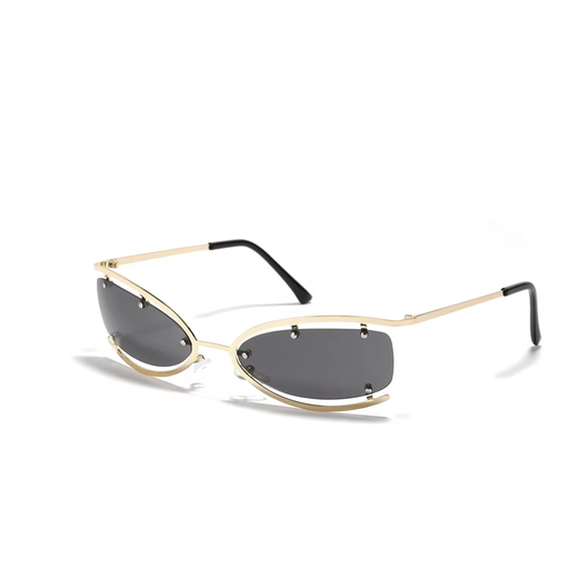 [SG-047 C2] Lunettes de soleil femme SG-047 C2 - Doré/Noir