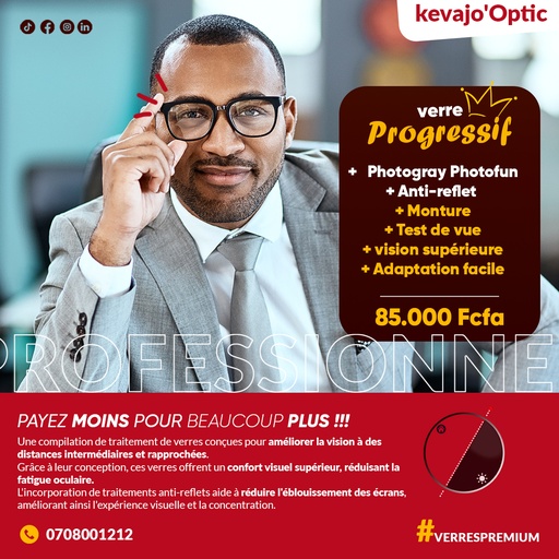 Verres Progressifs*
