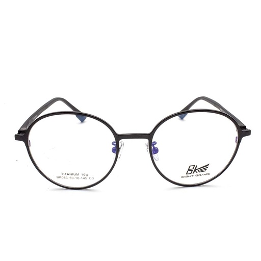 [BK083 C3 50-18-145] Lunettes de vue EIGHT GRAMS BK083 - Noir