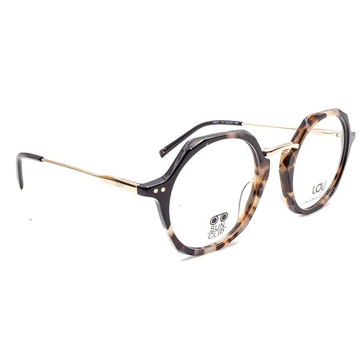 [AW51 C7 49-21-140] Lunettes de vue femme LOU AW51 - Multicolore/Noir