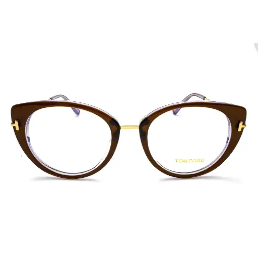 [TF 5815 057 54-16-140] Lunettes de vue TOM FORD TF5815 – Marron/Doré