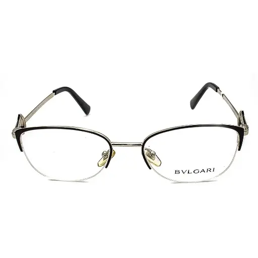[2198-B 222S 53-18-140] Lunettes de vue BVLGARI 2198-B – Noir/Argent