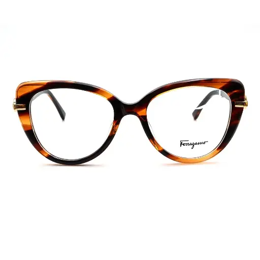 [SF-2904 C-05 50-19-135] Lunettes de vue femme Ferragamo SF-2904 - Marron