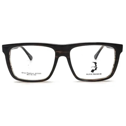 [A23303 C2 56-16-145] Lunettes de vue OLIVE PREMIUM -  Noir
