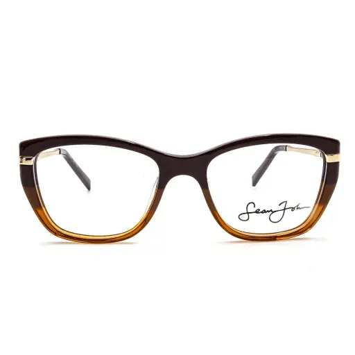 [SJLO6000 210 53-18-140] Lunettes de vue SEAN JOHN SJLO6000 -  Marron/Doré