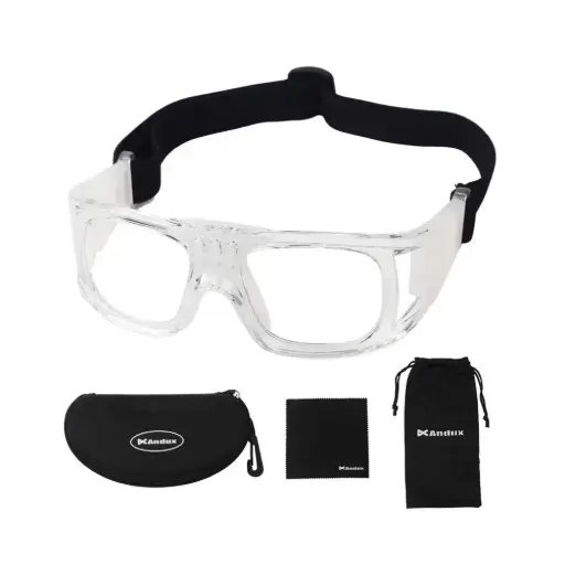 [Andux LQYJ-01] Lunettes de protection pour sport, basket-ball, football