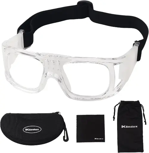 [Andux LQYJ-01] Lunettes de protection pour sport, basket-ball, football