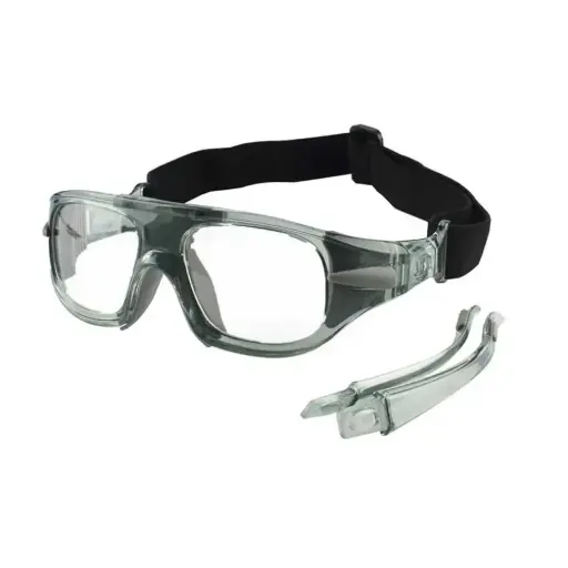 [LQYJ-03] Lunettes de sport avec cadre de protection et branches interchangeables 