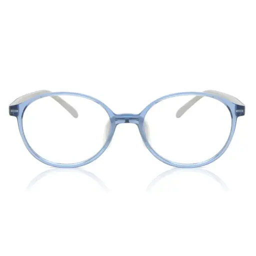 [7013 48 16-135 COL. 06] Lunette de vue SmartBuy Kids Cuddles 7013 C6 - Bleu Transparent