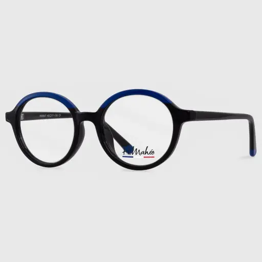 [HM847 45-17-130 C1] Lunettes de vue H.MAHEO HM847 C1 - Noir/Bleu