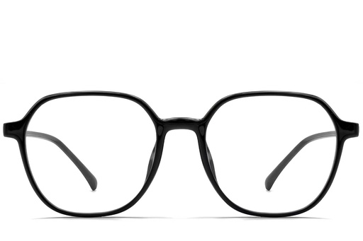 [BS0423-0183] Lunettes de vue  géométriques noires TR90