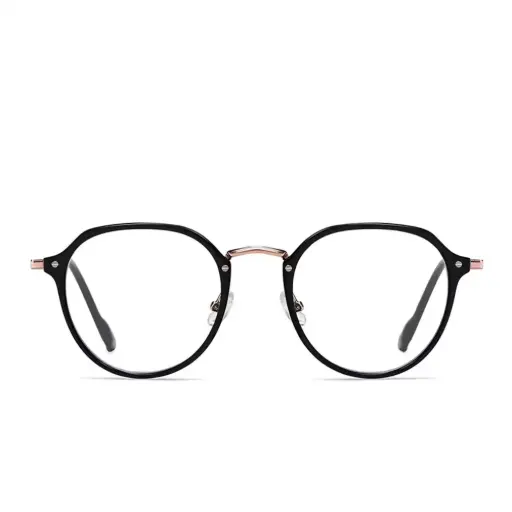 [BS1913-0274] Lunettes de vue  ovales noires TR90