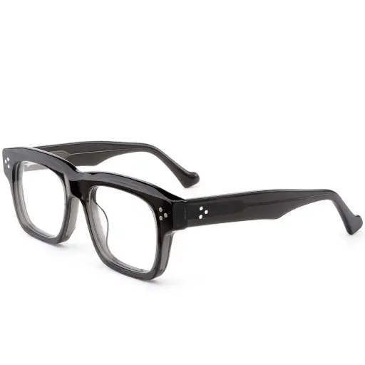 [BS0522-0023] Lunettes de vue  rectangulaires en acétate gris
