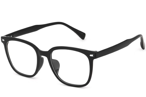 [BS0620-0010] Lunettes de vue  ovales noires TR90