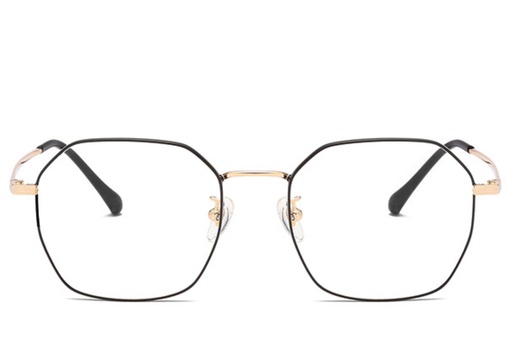 [BS0406-0333] Lunettes de vue  géométriques titane doré